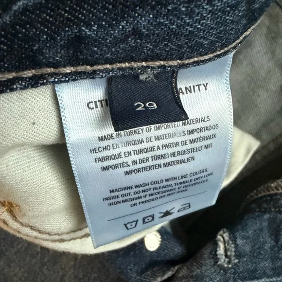 Citizens Of Humanity Annina Straight Leg 33” Jeans **Never Worn - NEW W/O TAG** - Picture 8 of 12